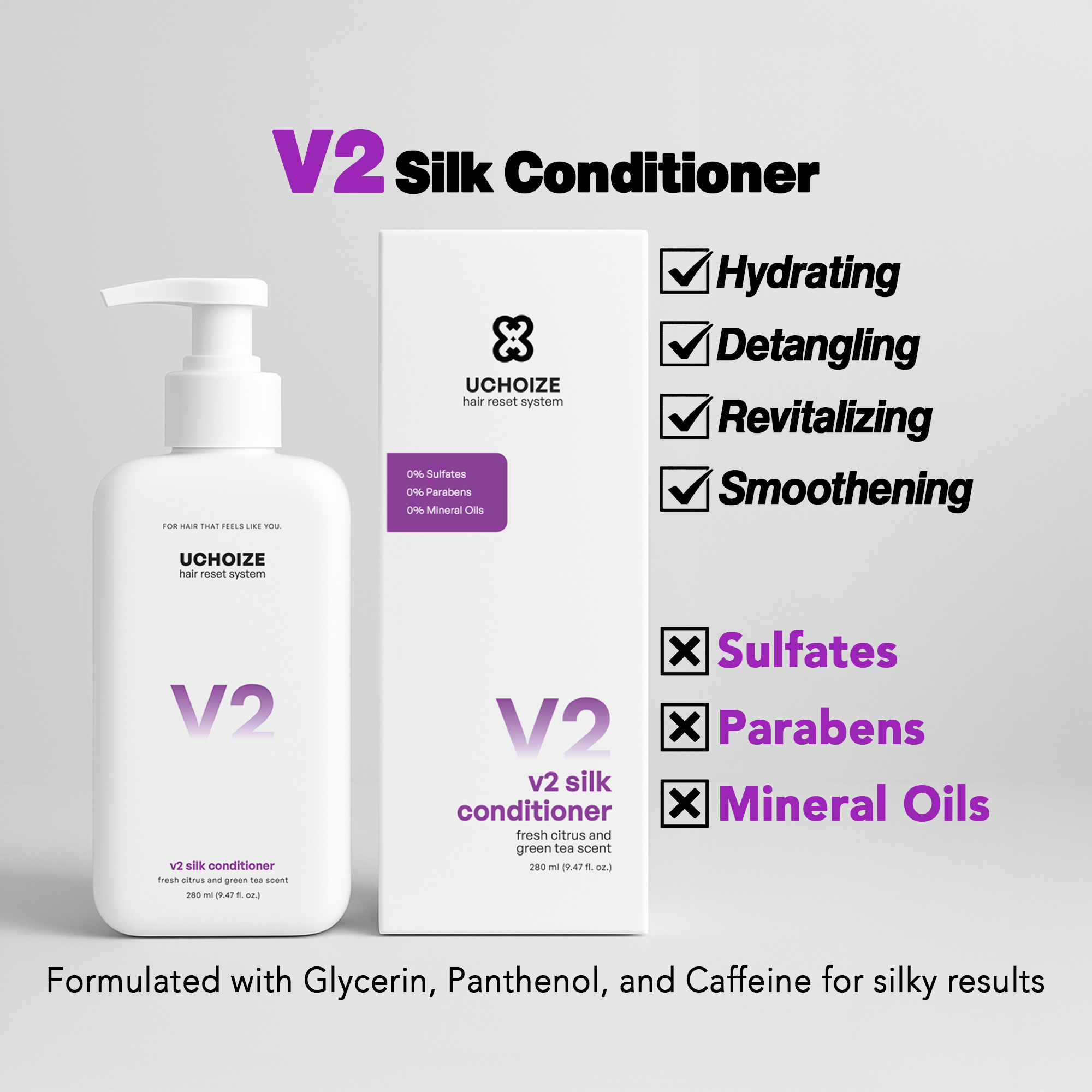 V2 Silk Conditioner | Hydrating & Smoothing Hair Care