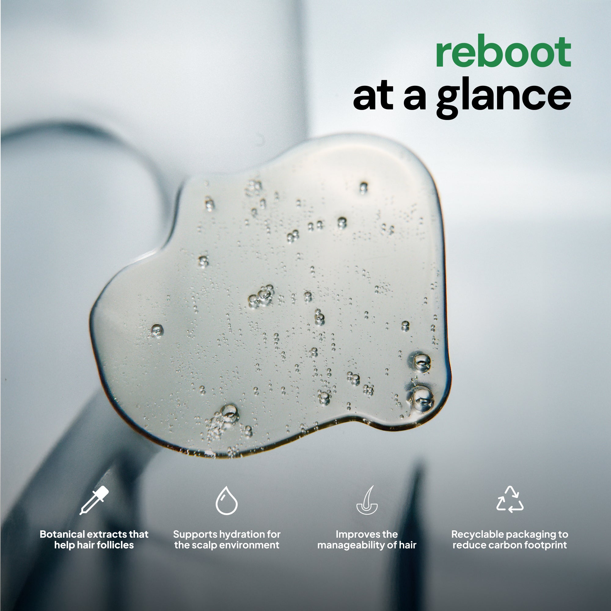 RS Reboot Clarifying Shampoo | Citrus & Green Tea Reset