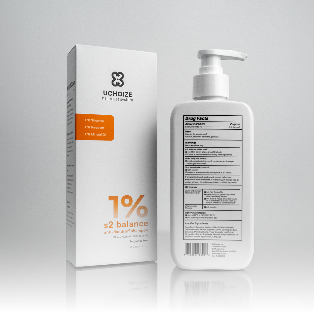 S2 Balance Anti-Dandruff Shampoo | 1% Selenium Disulfide Treatment